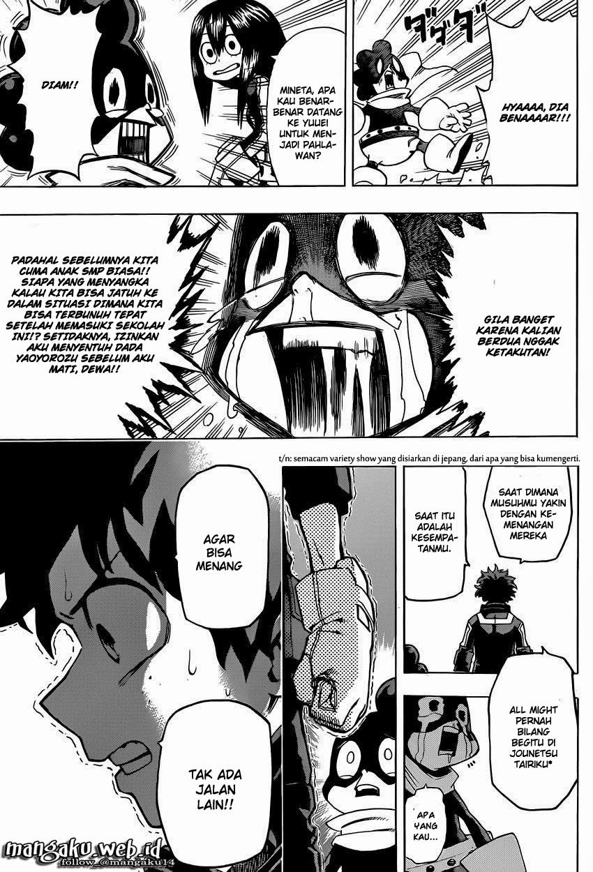 Boku no Hero Academia Chapter 15 Gambar 14