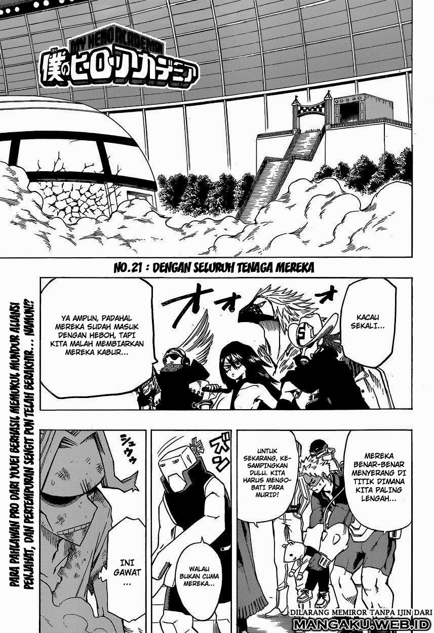 Baca Manga Boku no Hero Academia Chapter 21 Gambar 2