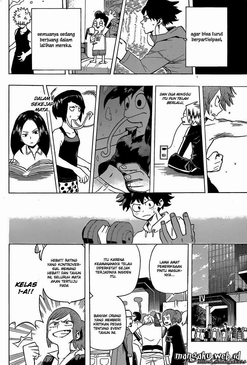 Boku no Hero Academia Chapter 23 Gambar 14