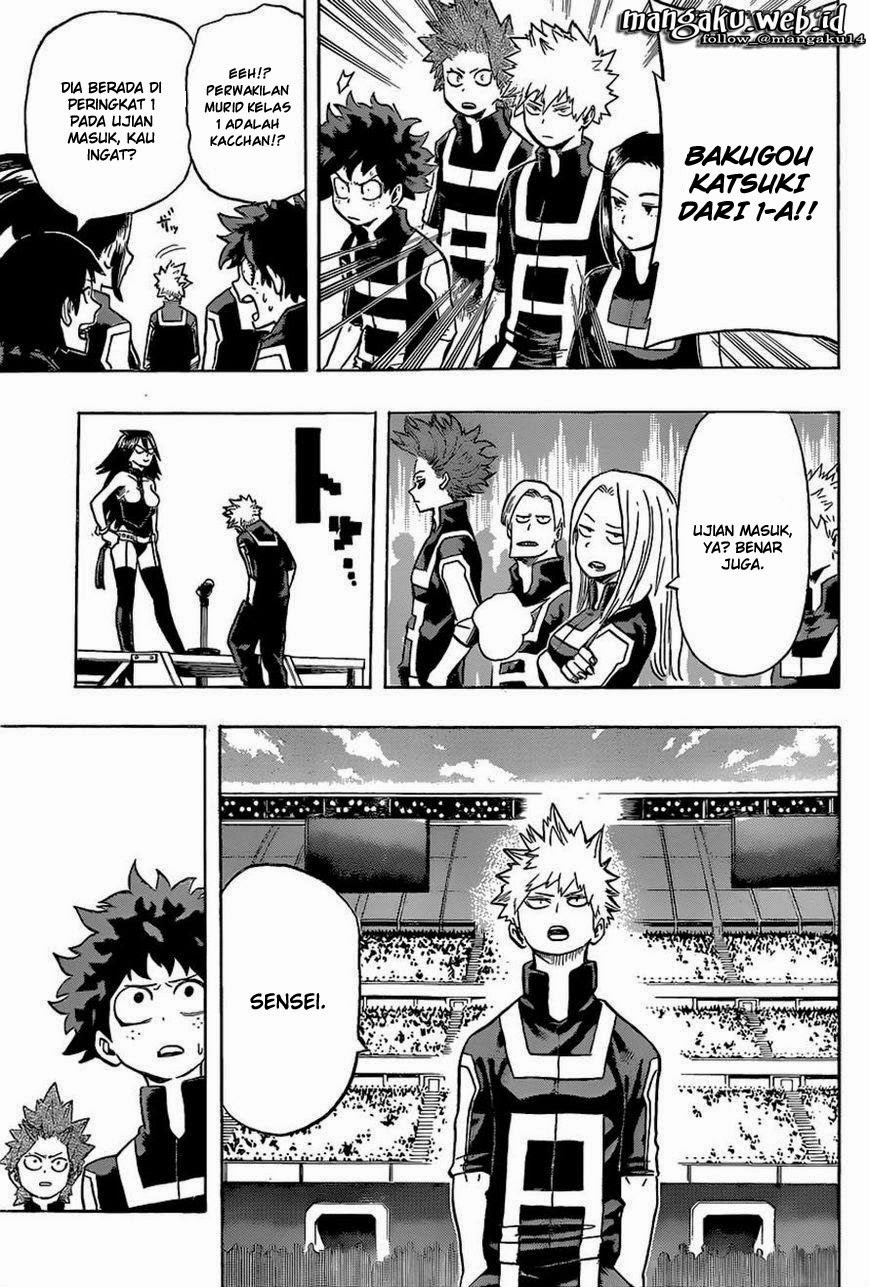 Boku no Hero Academia Chapter 24 Gambar 6