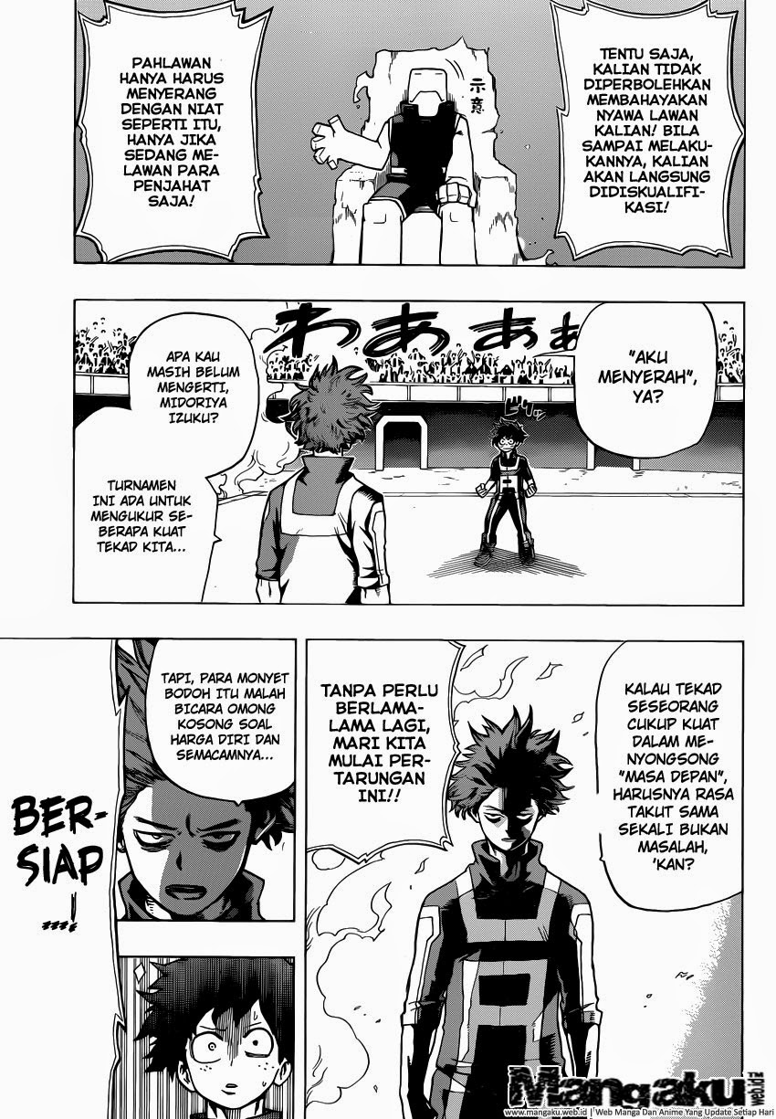 Boku no Hero Academia Chapter 32 Gambar 17