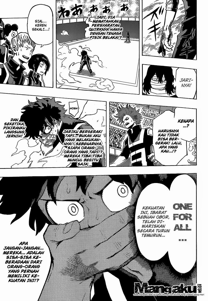 Boku no Hero Academia Chapter 33 Gambar 13