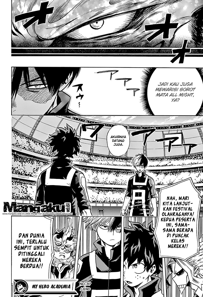 Boku no Hero Academia Chapter 37 Gambar 18