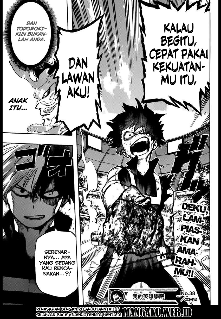 Boku no Hero Academia Chapter 38 Gambar 19