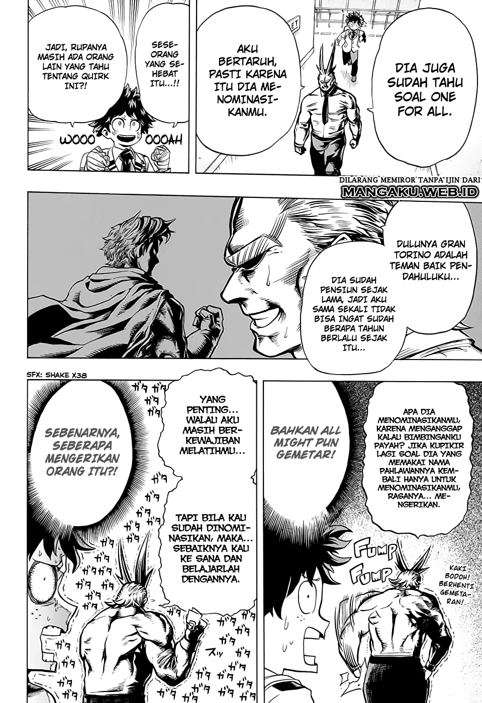 Boku no Hero Academia Chapter 46 Gambar 9