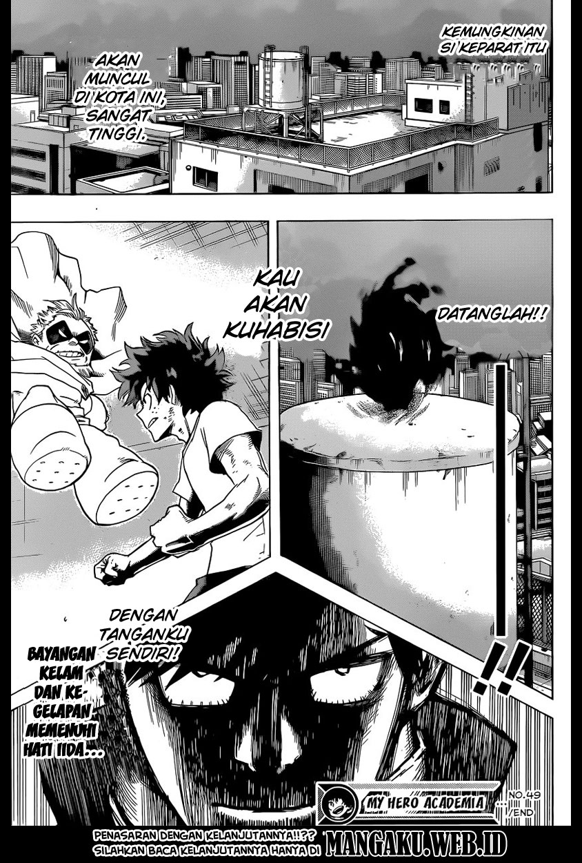 Boku no Hero Academia Chapter 49 Gambar 20