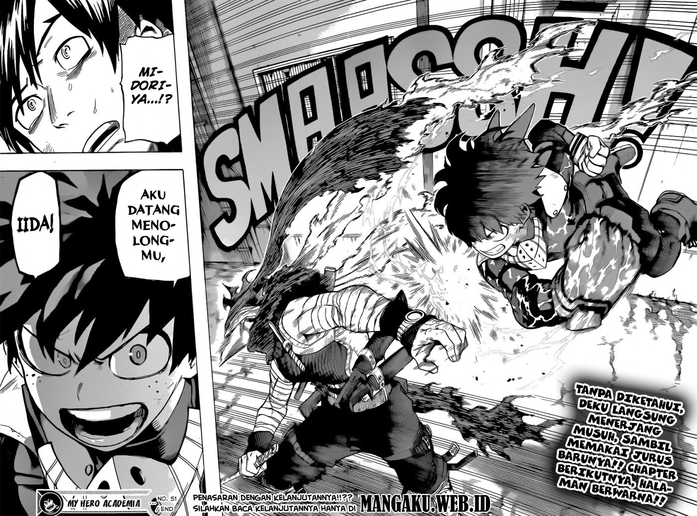 Boku no Hero Academia Chapter 51 Gambar 18