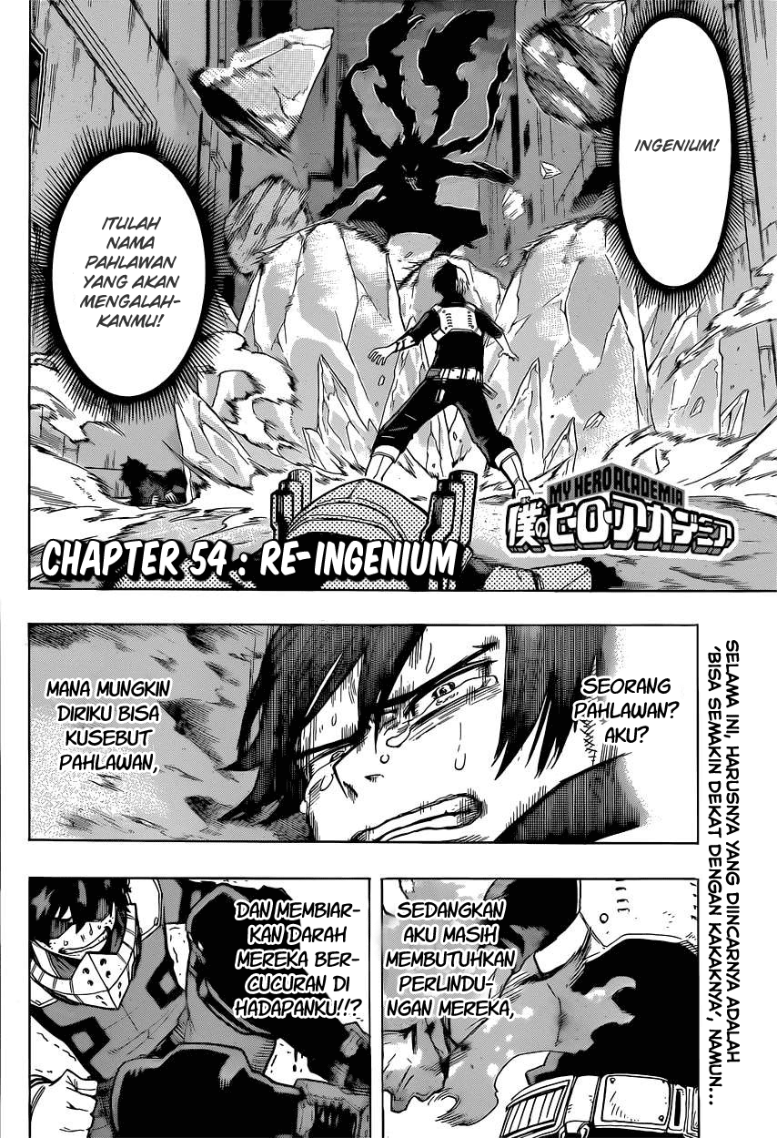 Boku no Hero Academia Chapter 54 Gambar 3