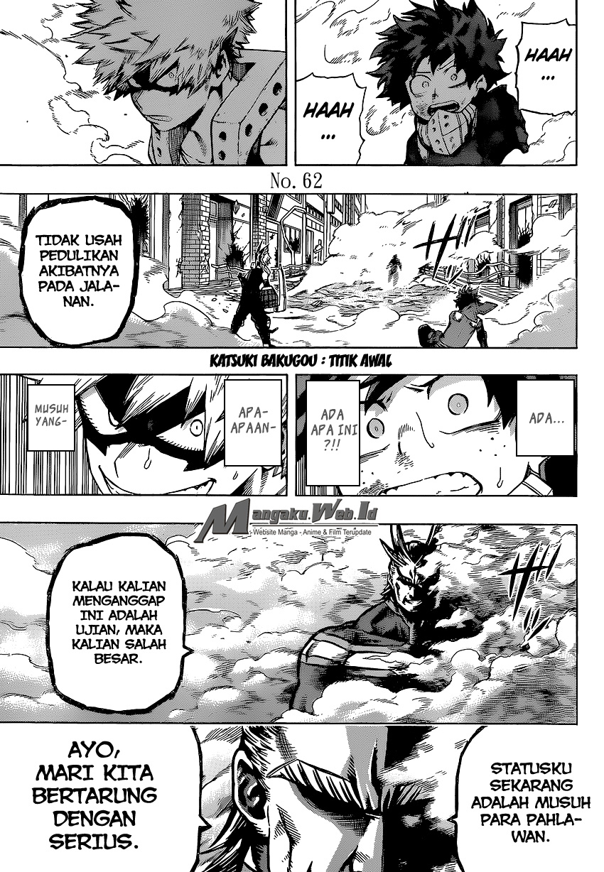 Boku no Hero Academia Chapter 62 Gambar 3