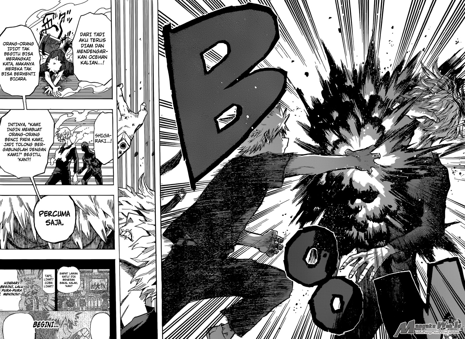 Boku no Hero Academia Chapter 85 Gambar 16