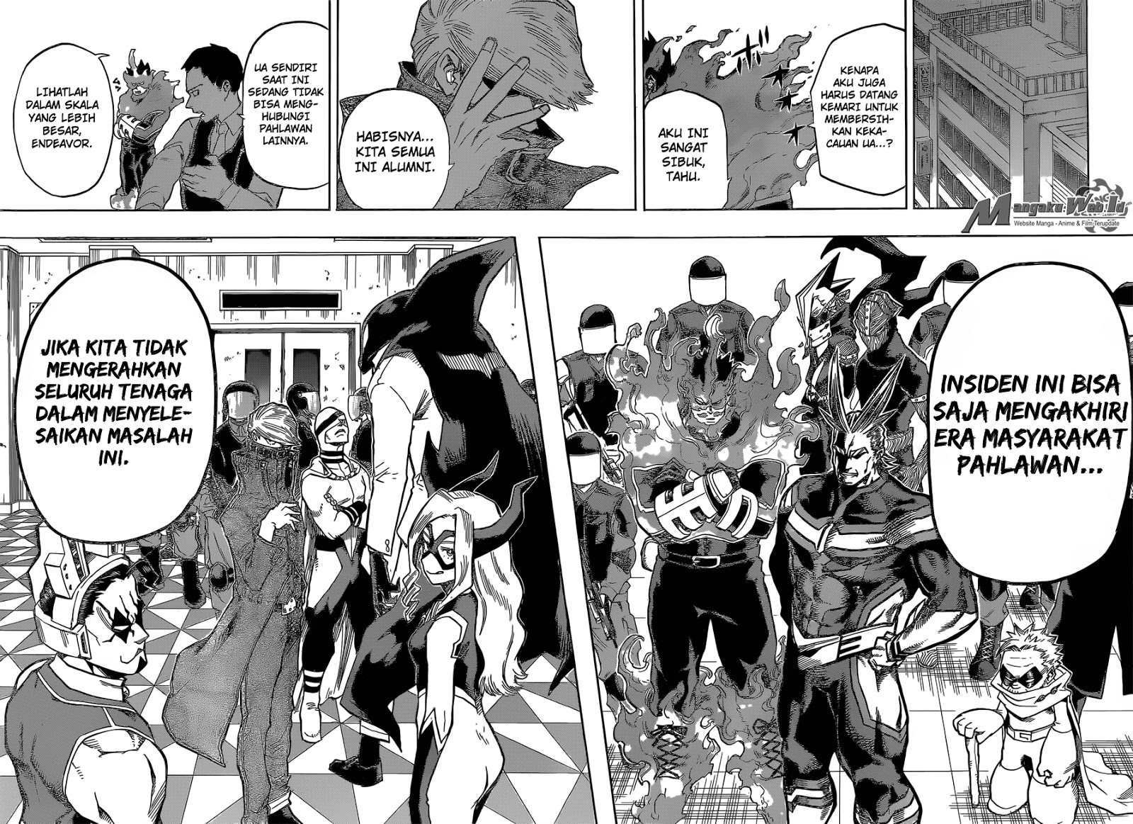 Boku no Hero Academia Chapter 86 Gambar 15