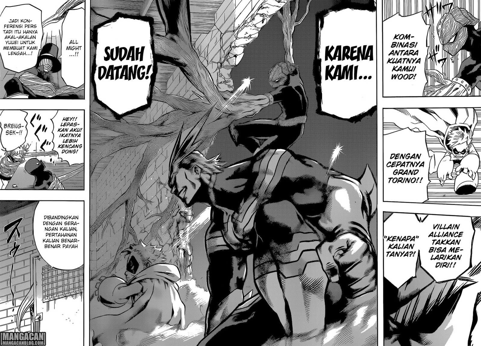 Boku no Hero Academia Chapter 87 Gambar 12