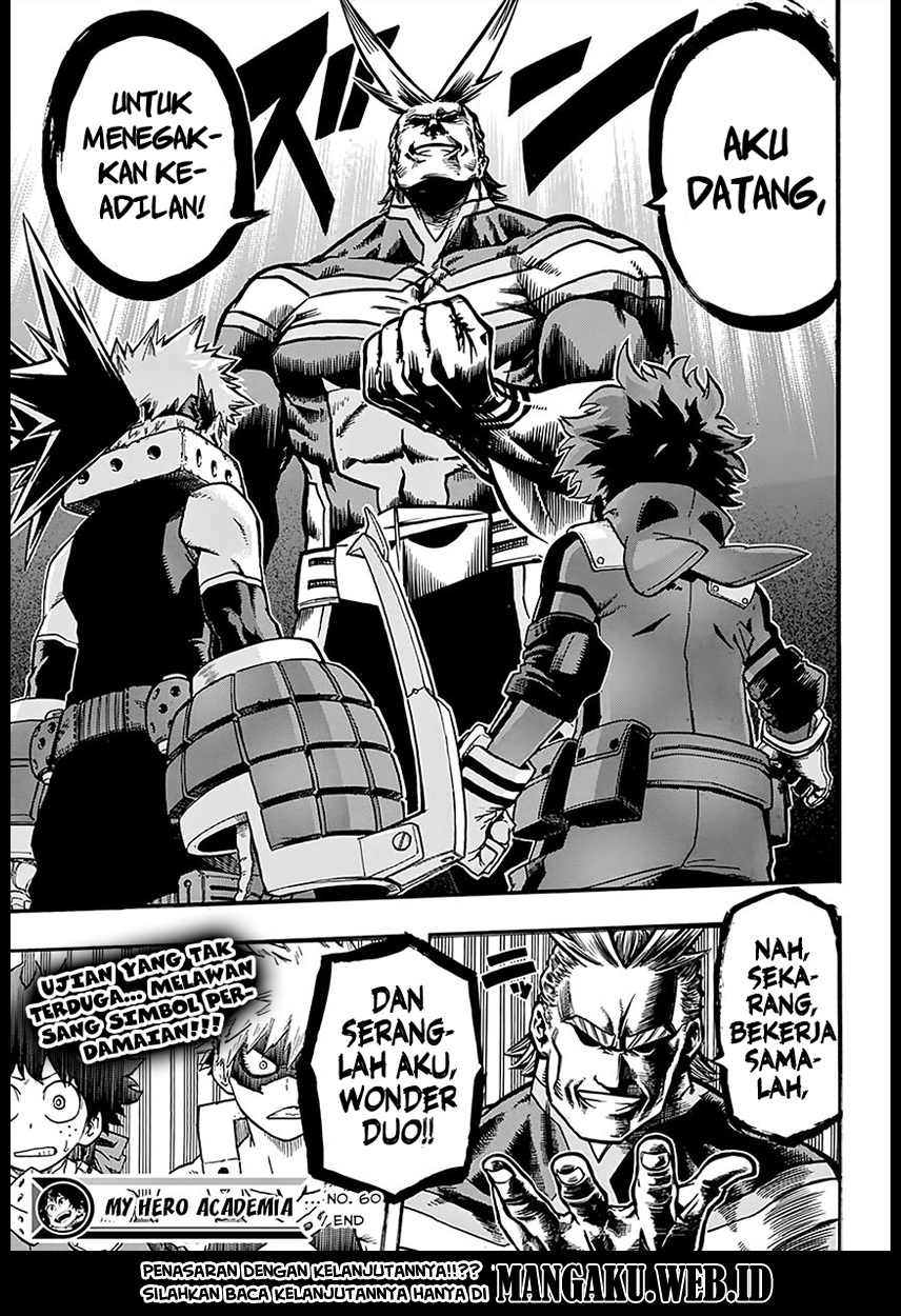 Boku no Hero Academia Chapter 60 Gambar 20