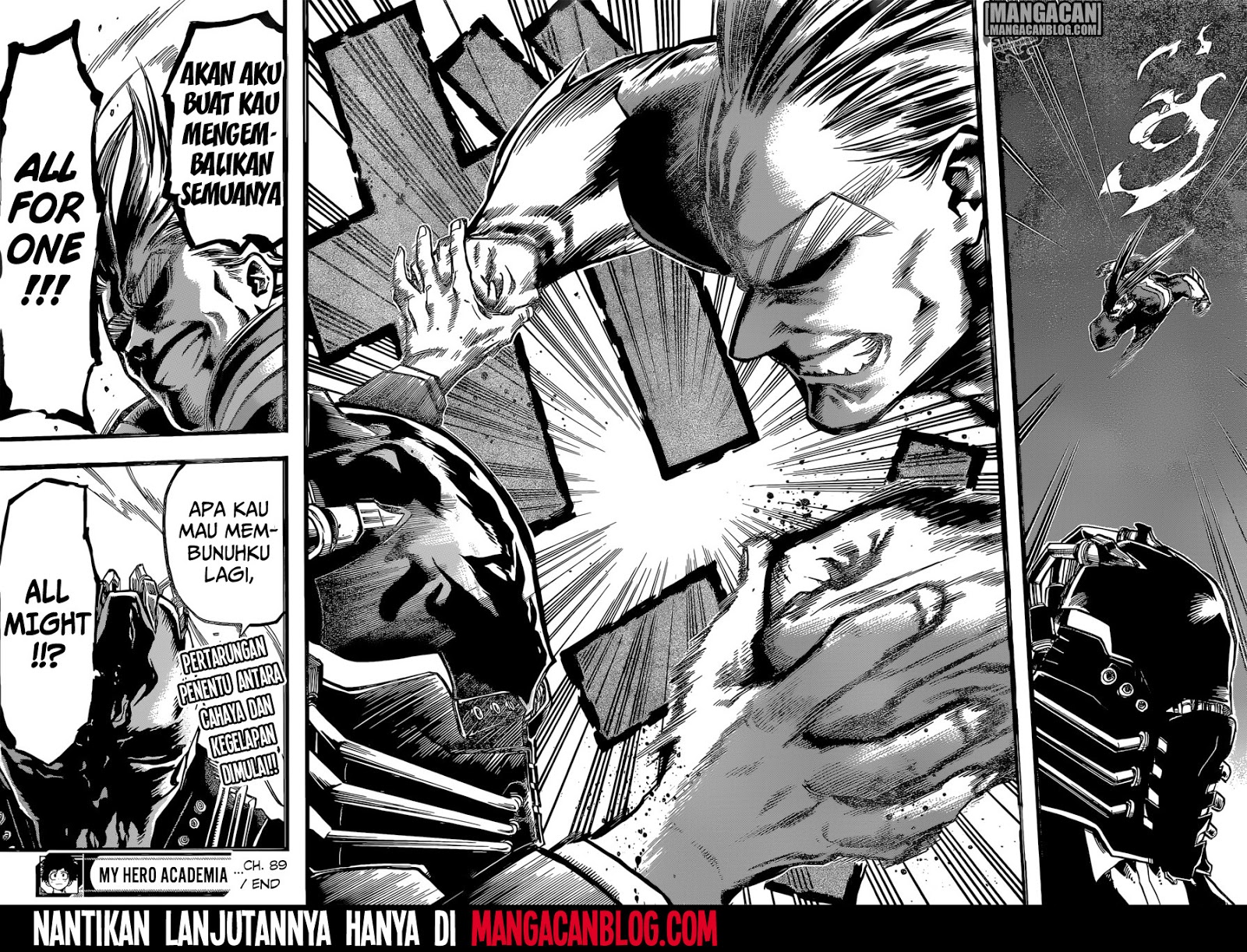 Boku no Hero Academia Chapter 89 Gambar 19