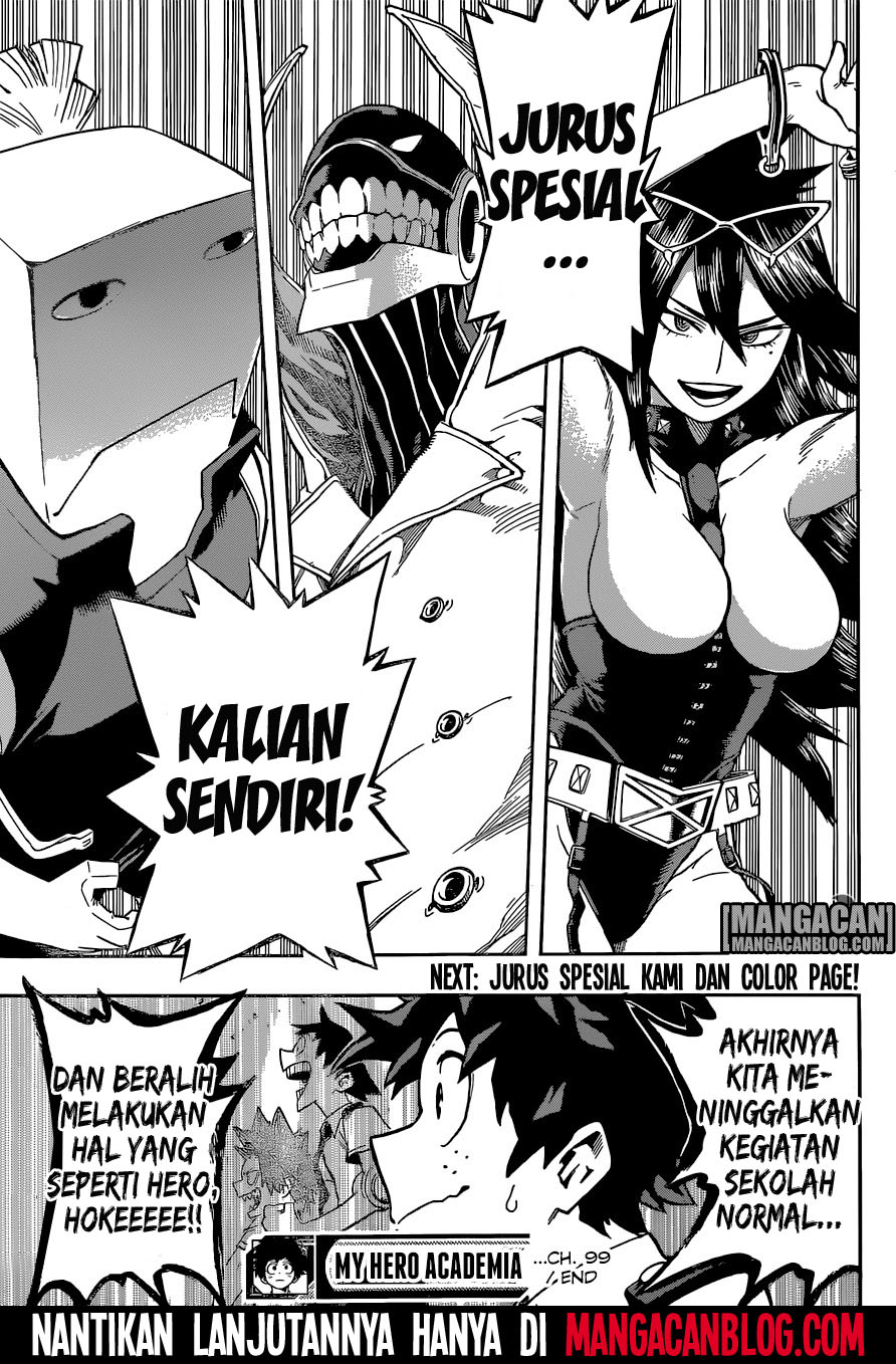 Boku no Hero Academia Chapter 99 Gambar 20