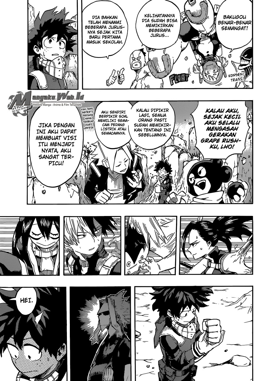 Boku no Hero Academia Chapter 100 Gambar 14