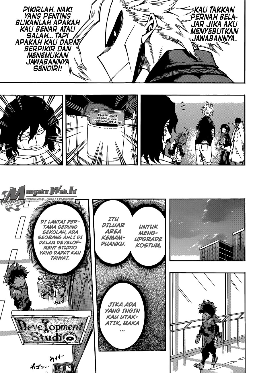 Boku no Hero Academia Chapter 100 Gambar 16