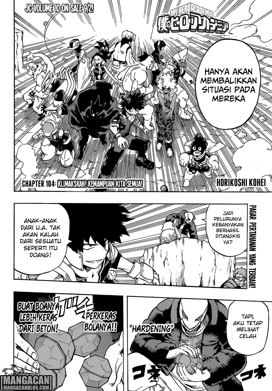 Boku no Hero Academia Chapter 104 Gambar 3