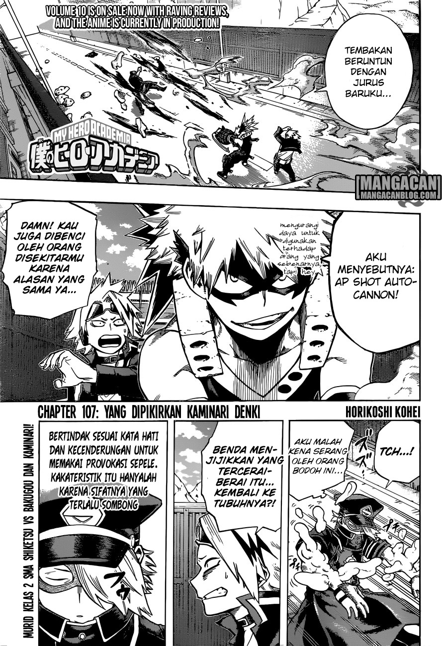 Baca Komik Boku no Hero Academia Chapter 107 Gambar 1