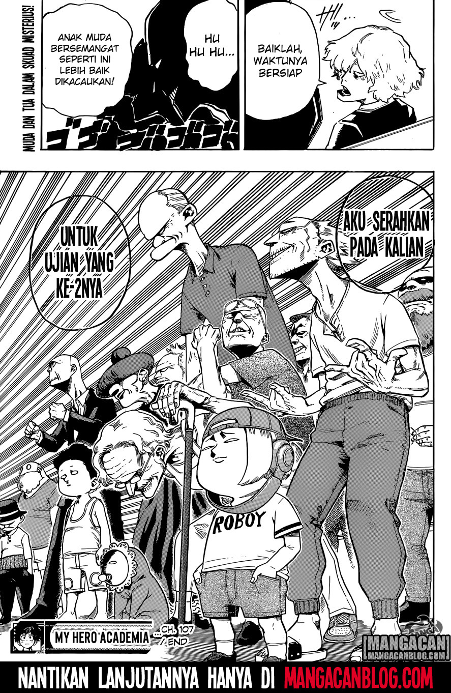 Boku no Hero Academia Chapter 107 Gambar 20