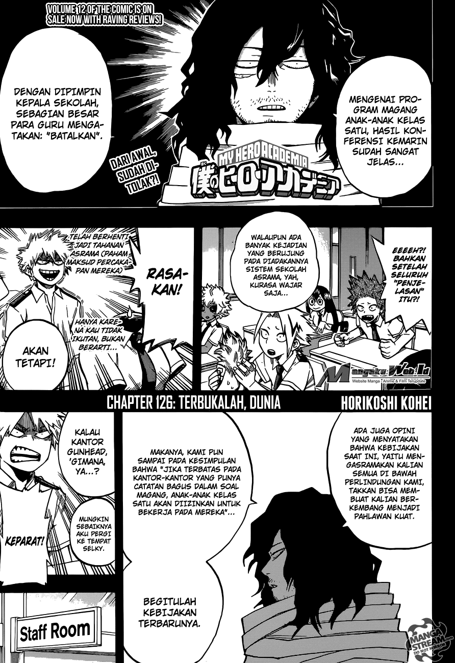 Baca Manga Boku no Hero Academia Chapter 126 Gambar 2