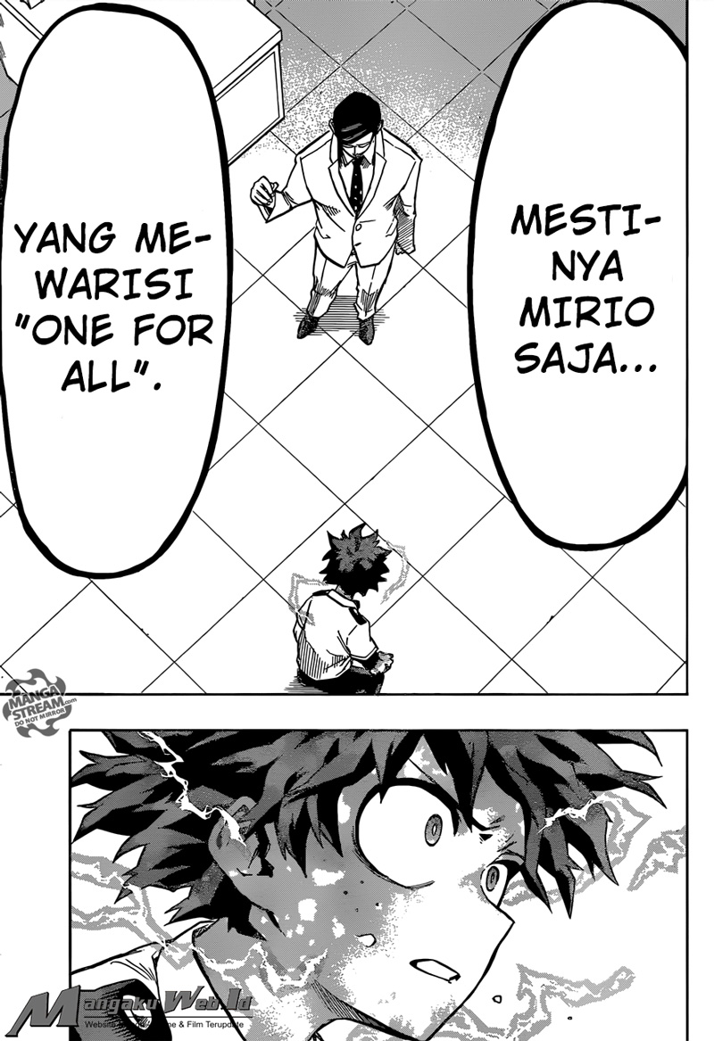 Boku no Hero Academia Chapter 127 Gambar 16