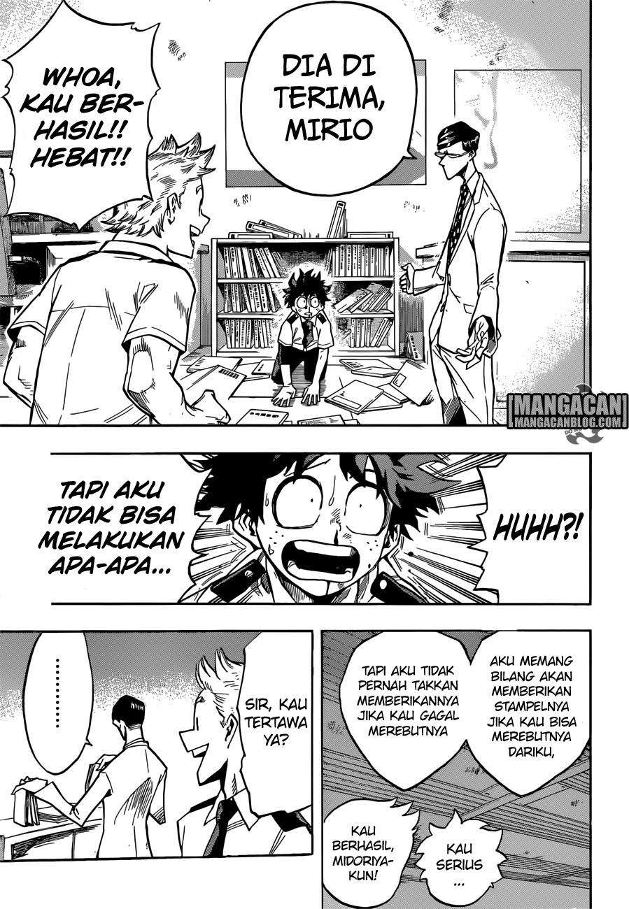 Boku no Hero Academia Chapter 128 Gambar 12