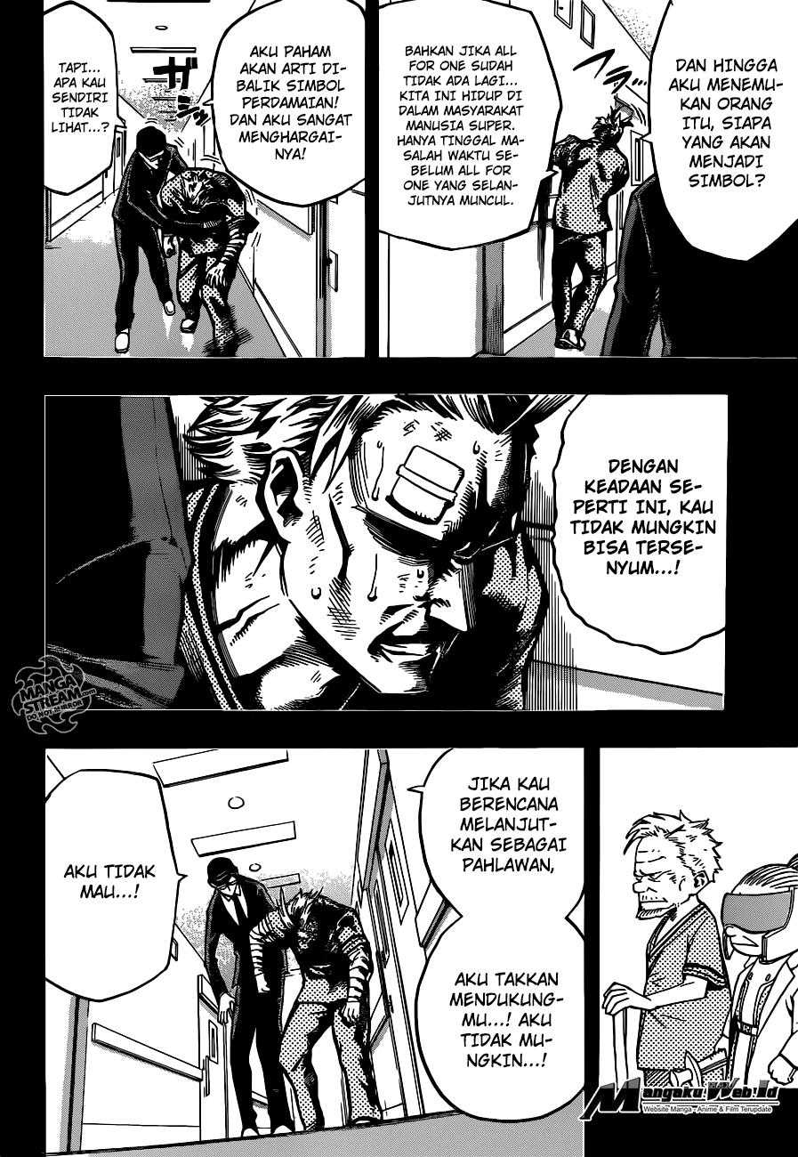 Boku no Hero Academia Chapter 130 Gambar 17