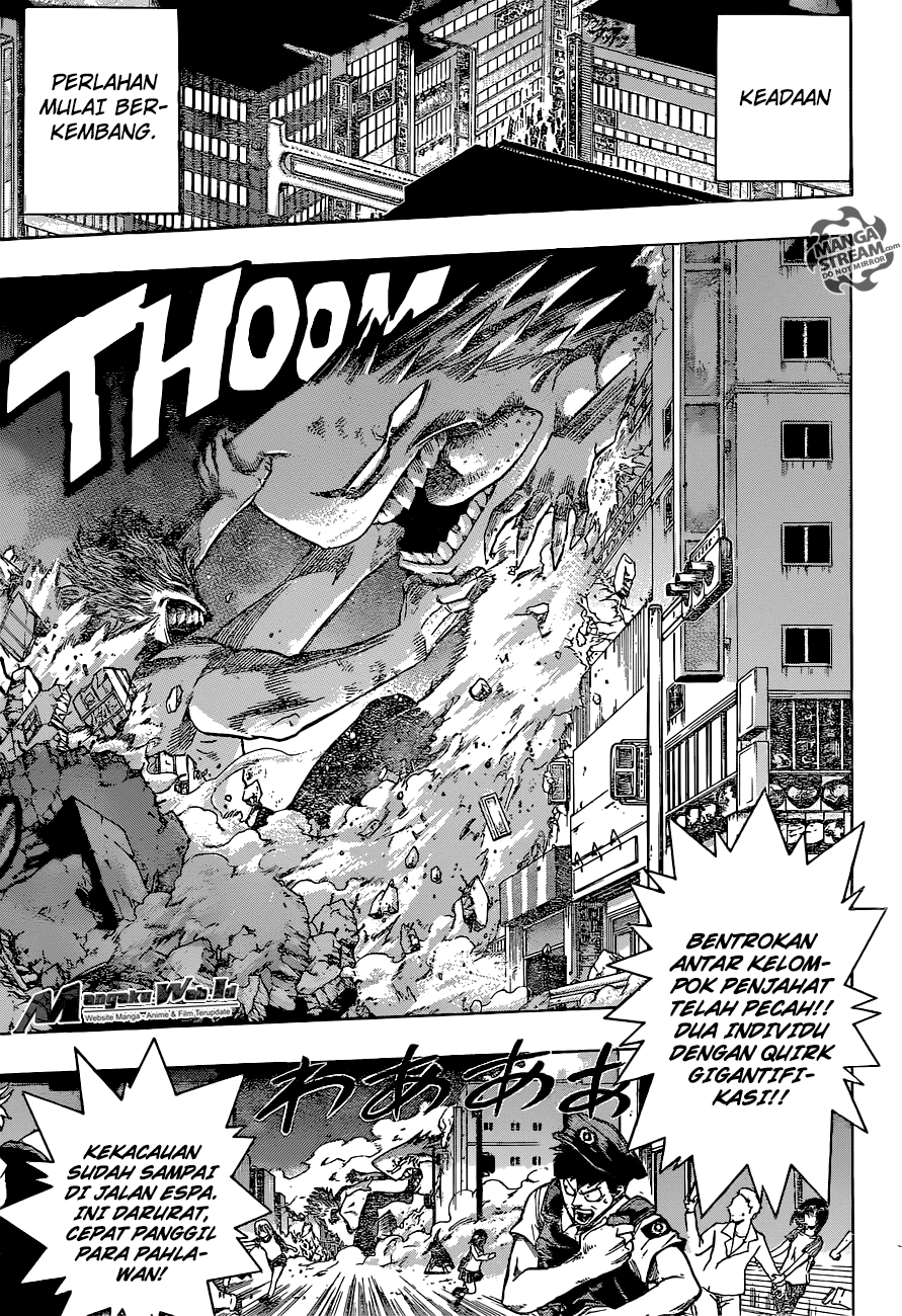 Boku no Hero Academia Chapter 131 Gambar 14