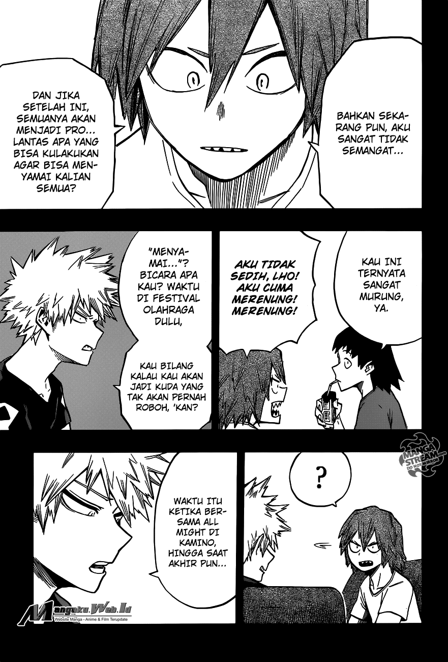 Boku no Hero Academia Chapter 133 Gambar 17