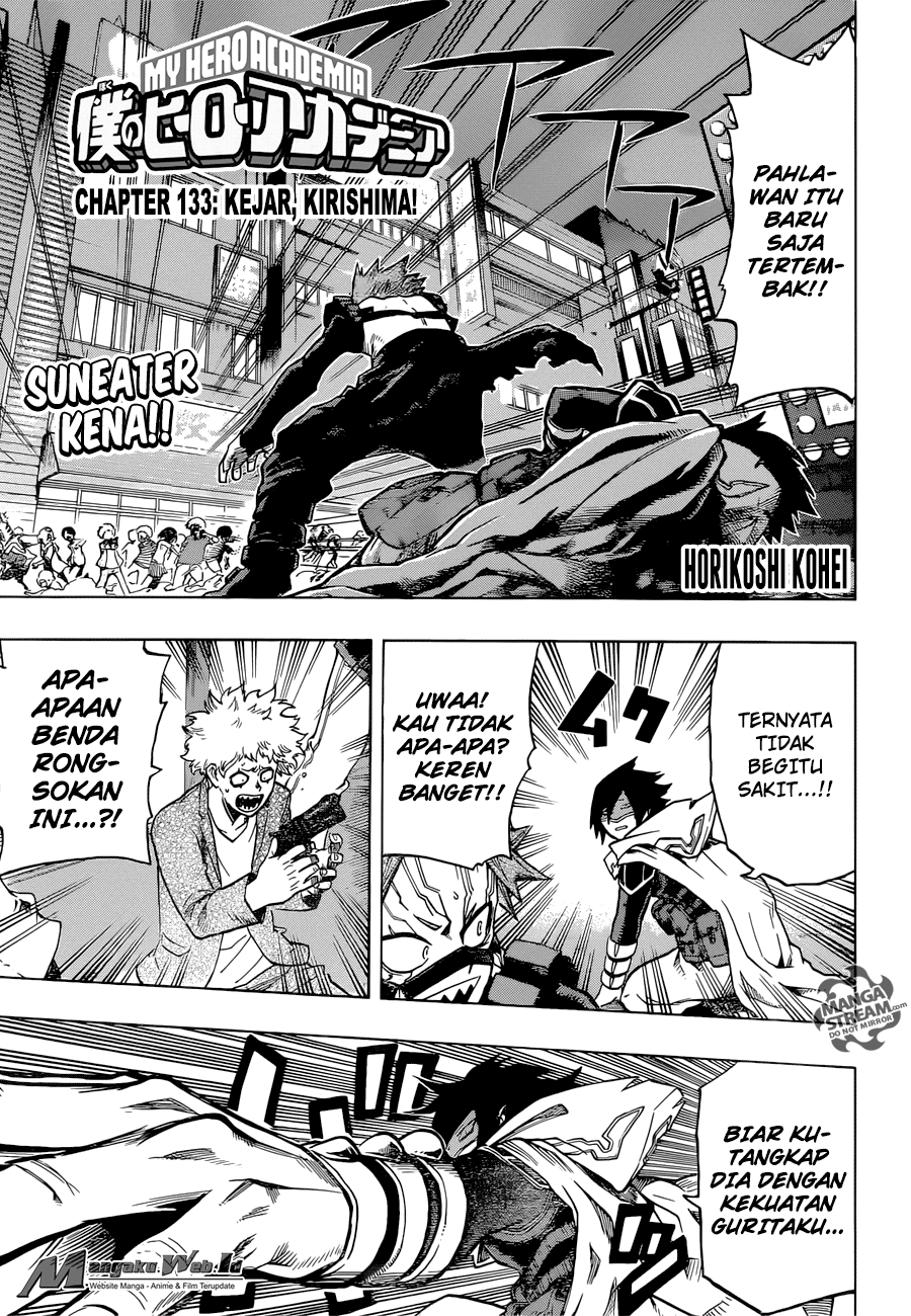 Boku no Hero Academia Chapter 133 Gambar 3