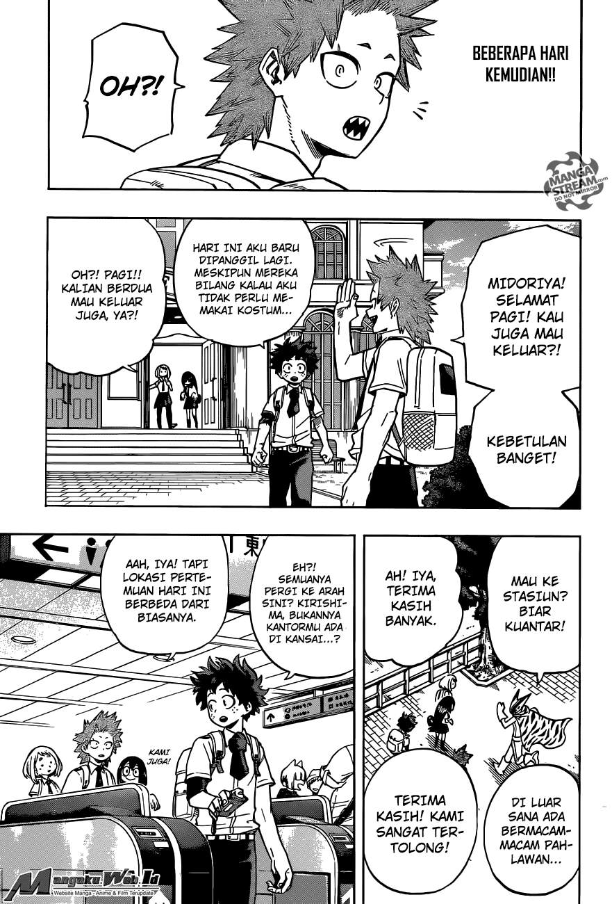 Boku no Hero Academia Chapter 134 Gambar 17