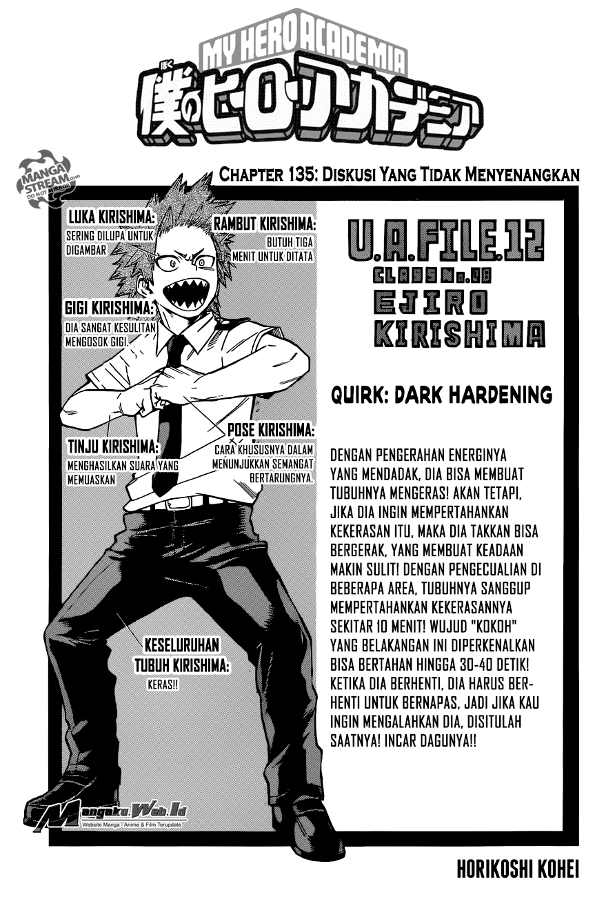 Baca Manga Boku no Hero Academia Chapter 135 Gambar 2