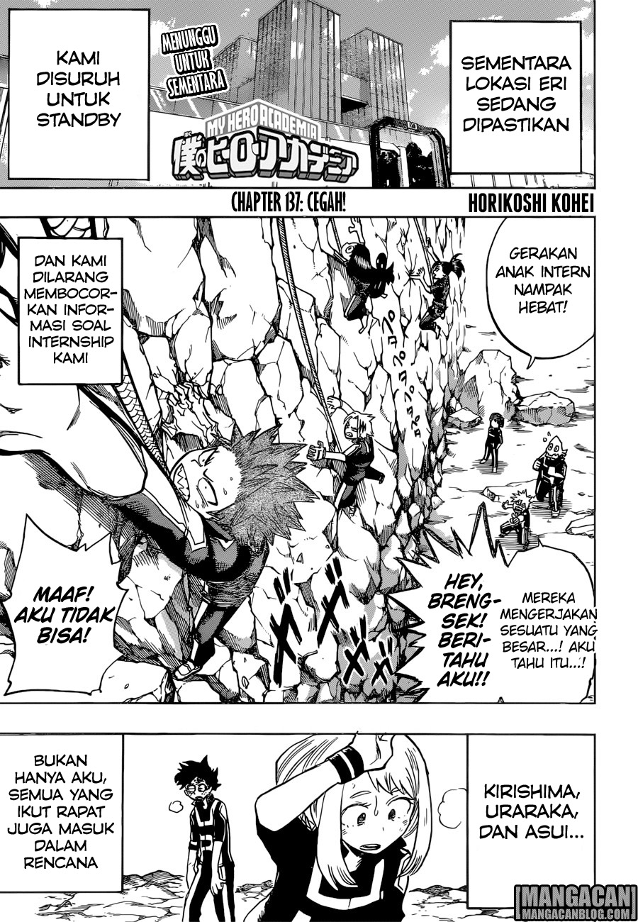 Baca Komik Boku no Hero Academia Chapter 137 Gambar 1