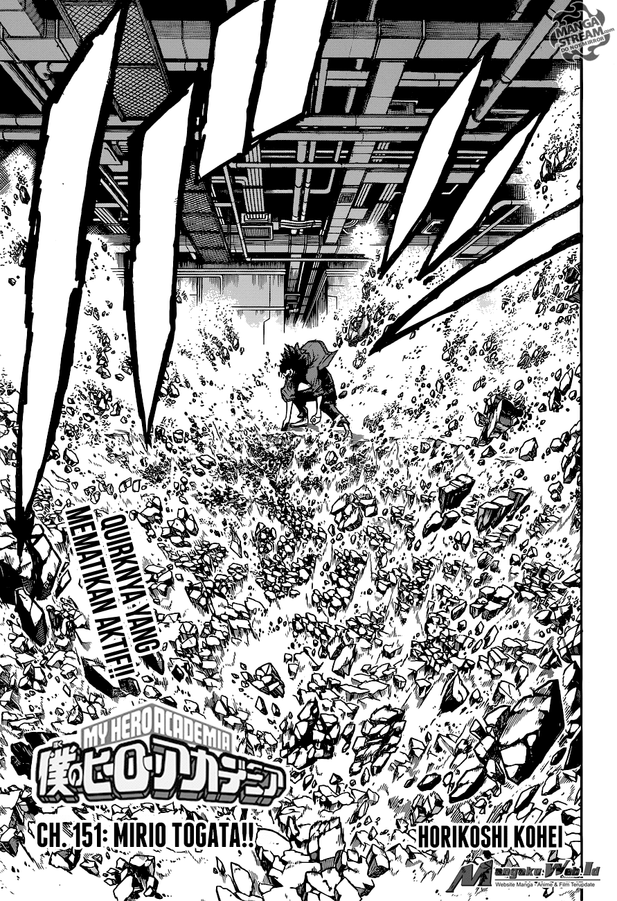 Boku no Hero Academia Chapter 151 Gambar 4