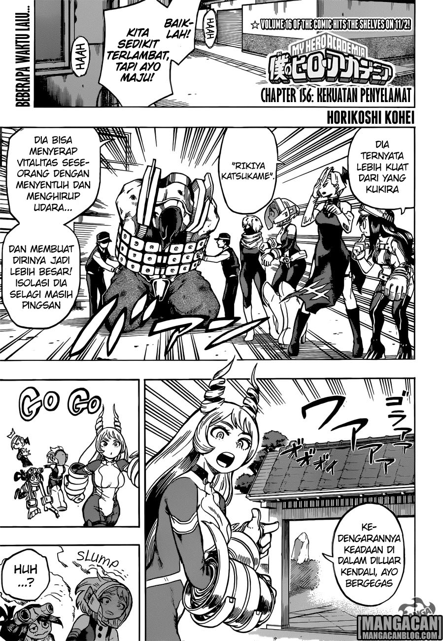 Baca Komik Boku no Hero Academia Chapter 156 Gambar 1