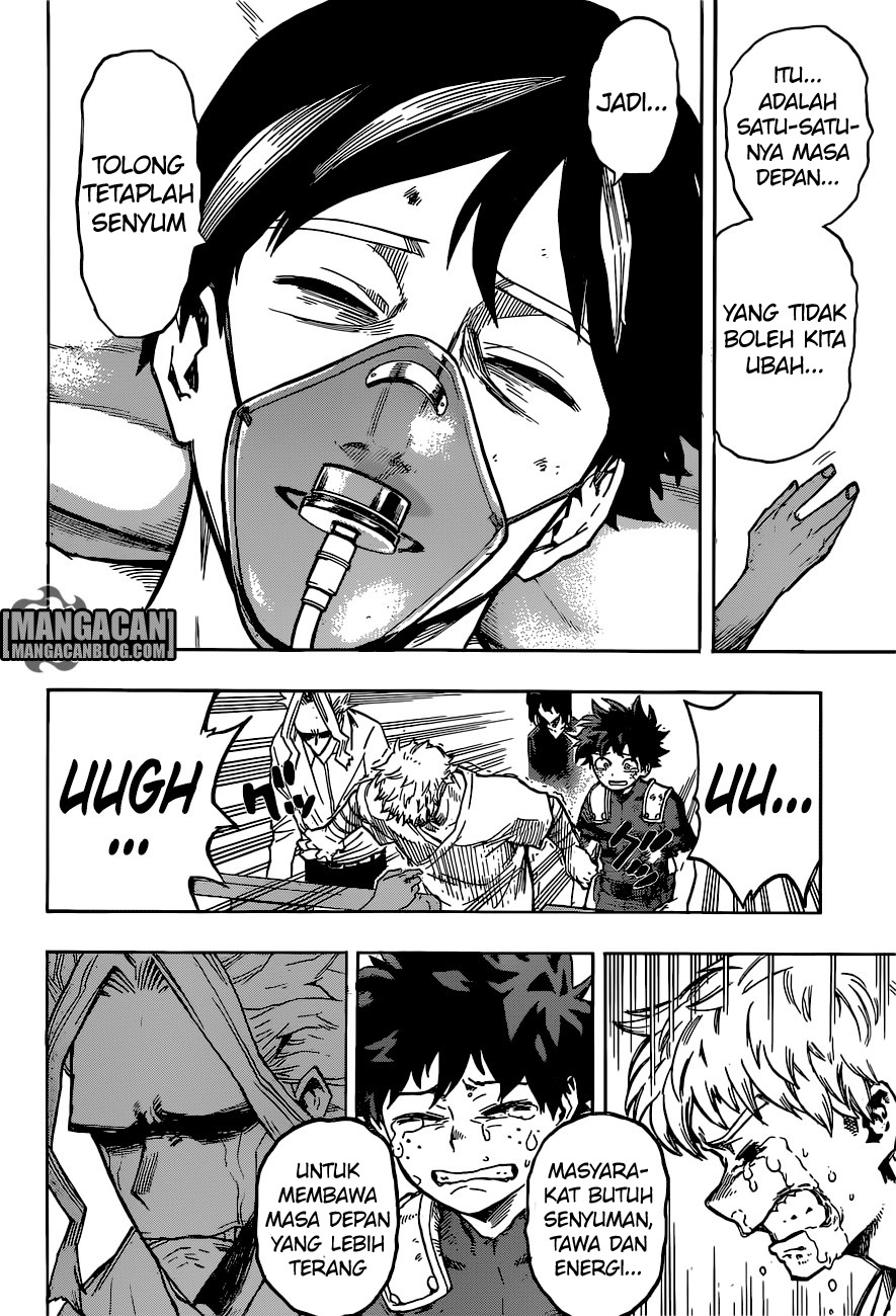 Boku no Hero Academia Chapter 161 Gambar 17