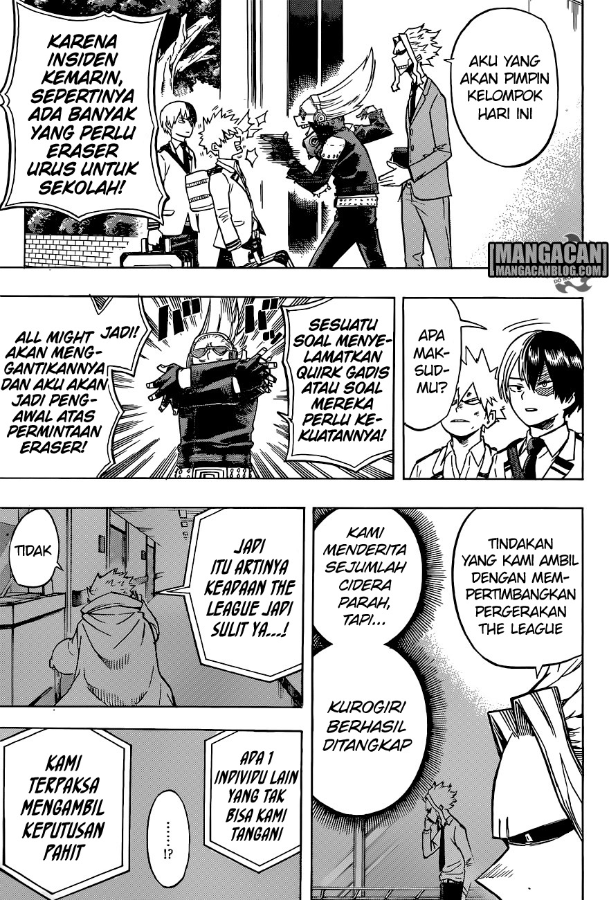 Boku no Hero Academia Chapter 163 Gambar 12