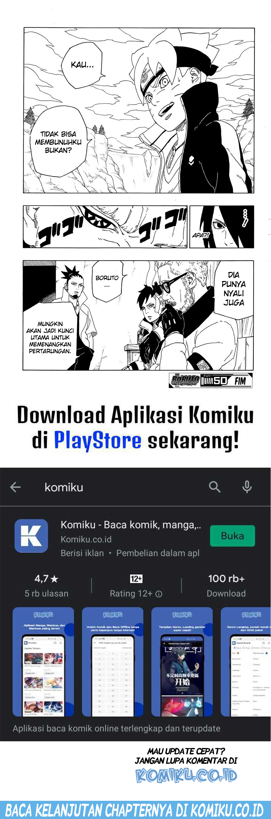 Boruto Chapter 50.2 Gambar 23