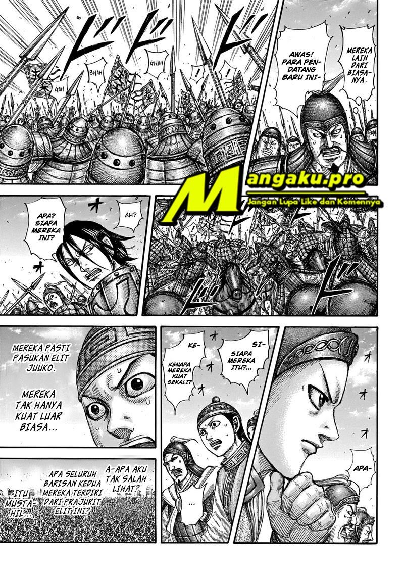 Kingdom Chapter 654 Gambar 17