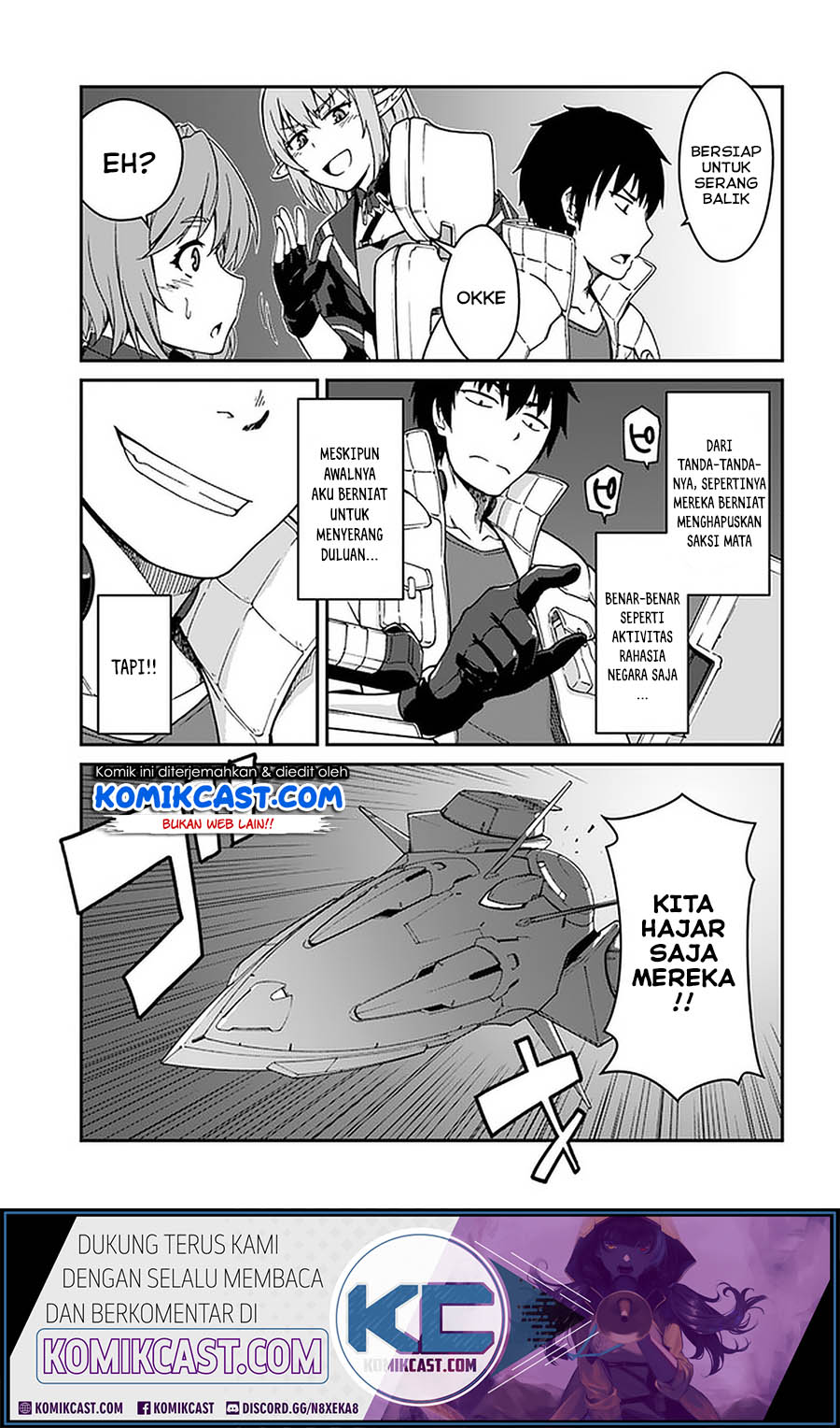 Baca Manga Mezametara Saikyou Soubi to Uchuusen-mochi datta no de Chapter 9.2 Gambar 2