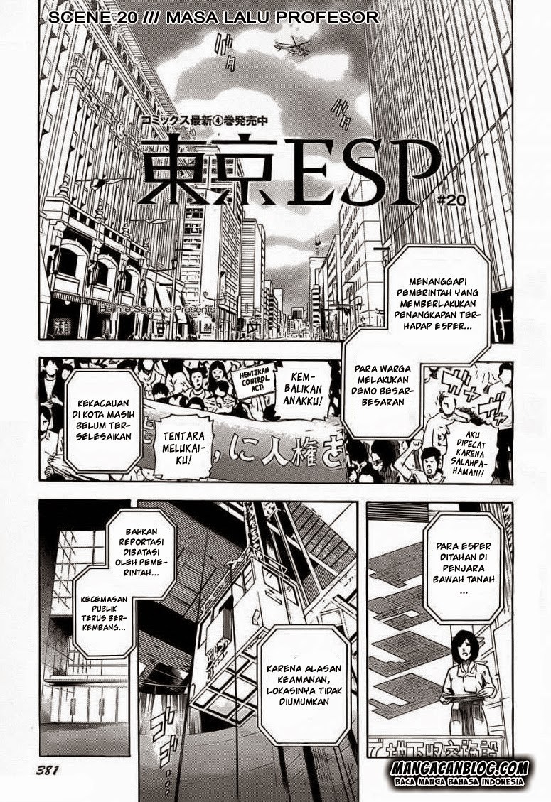 Baca Komik Tokyo ESP Chapter 20 Gambar 1