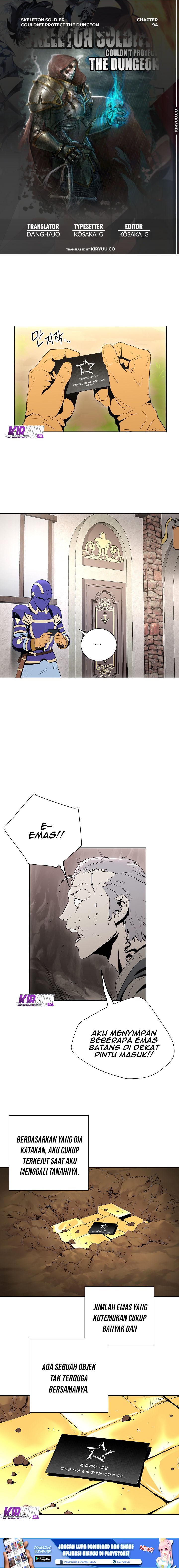 Baca Komik Skeleton Soldier Couldn’t Protect the Dungeon Chapter 94 Gambar 1