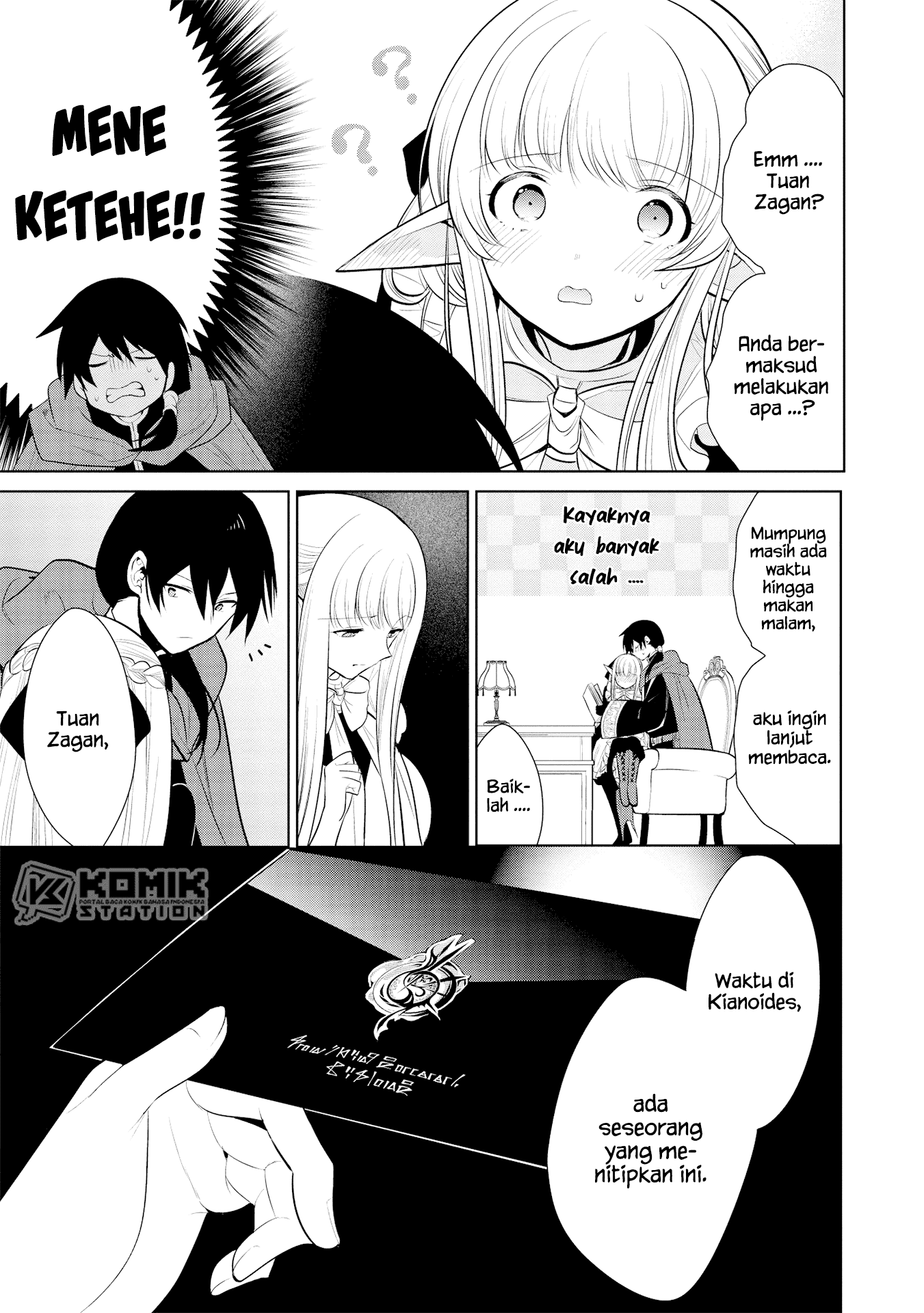 Maou no Ore ga Dorei Elf wo Yome ni Shitanda ga, Dou Medereba Ii? Chapter 26 Gambar 17