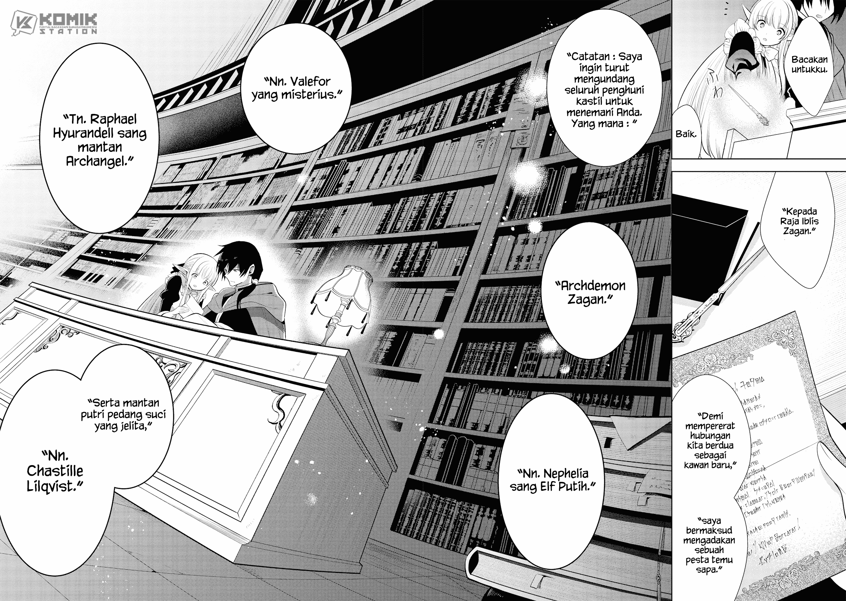 Maou no Ore ga Dorei Elf wo Yome ni Shitanda ga, Dou Medereba Ii? Chapter 26 Gambar 18