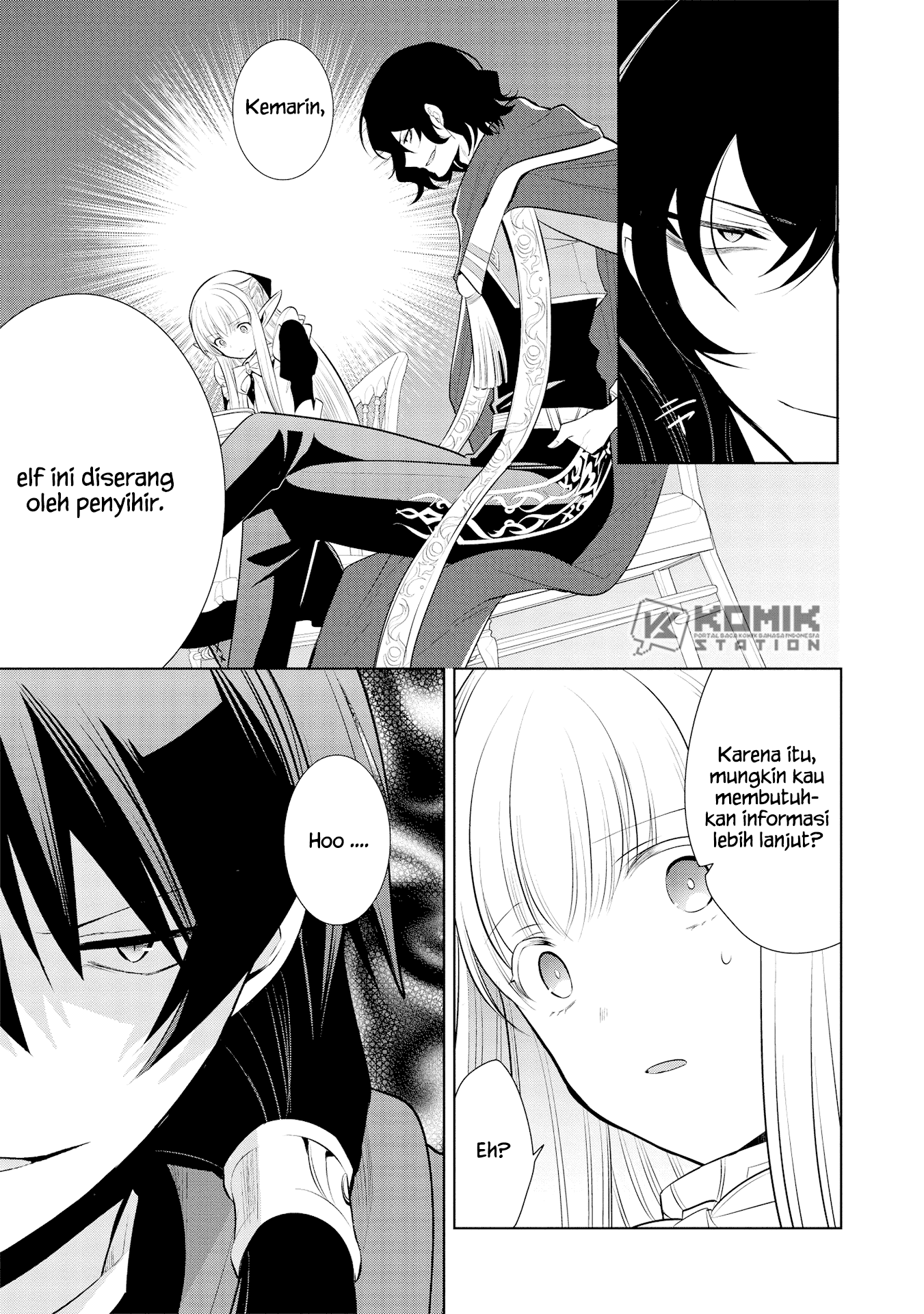 Maou no Ore ga Dorei Elf wo Yome ni Shitanda ga, Dou Medereba Ii? Chapter 26 Gambar 28