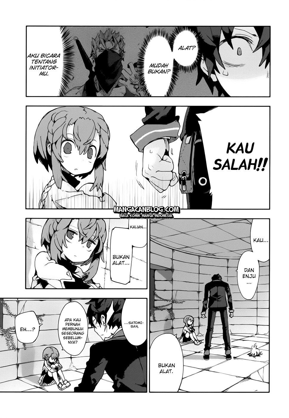 Black Bullet Chapter 11 Gambar 14