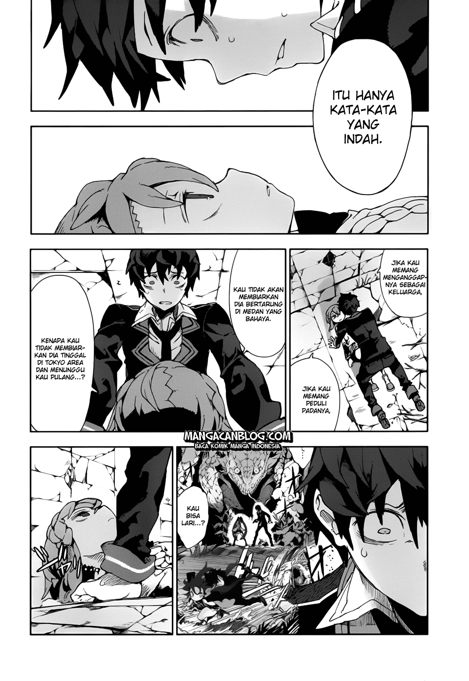 Black Bullet Chapter 11 Gambar 19