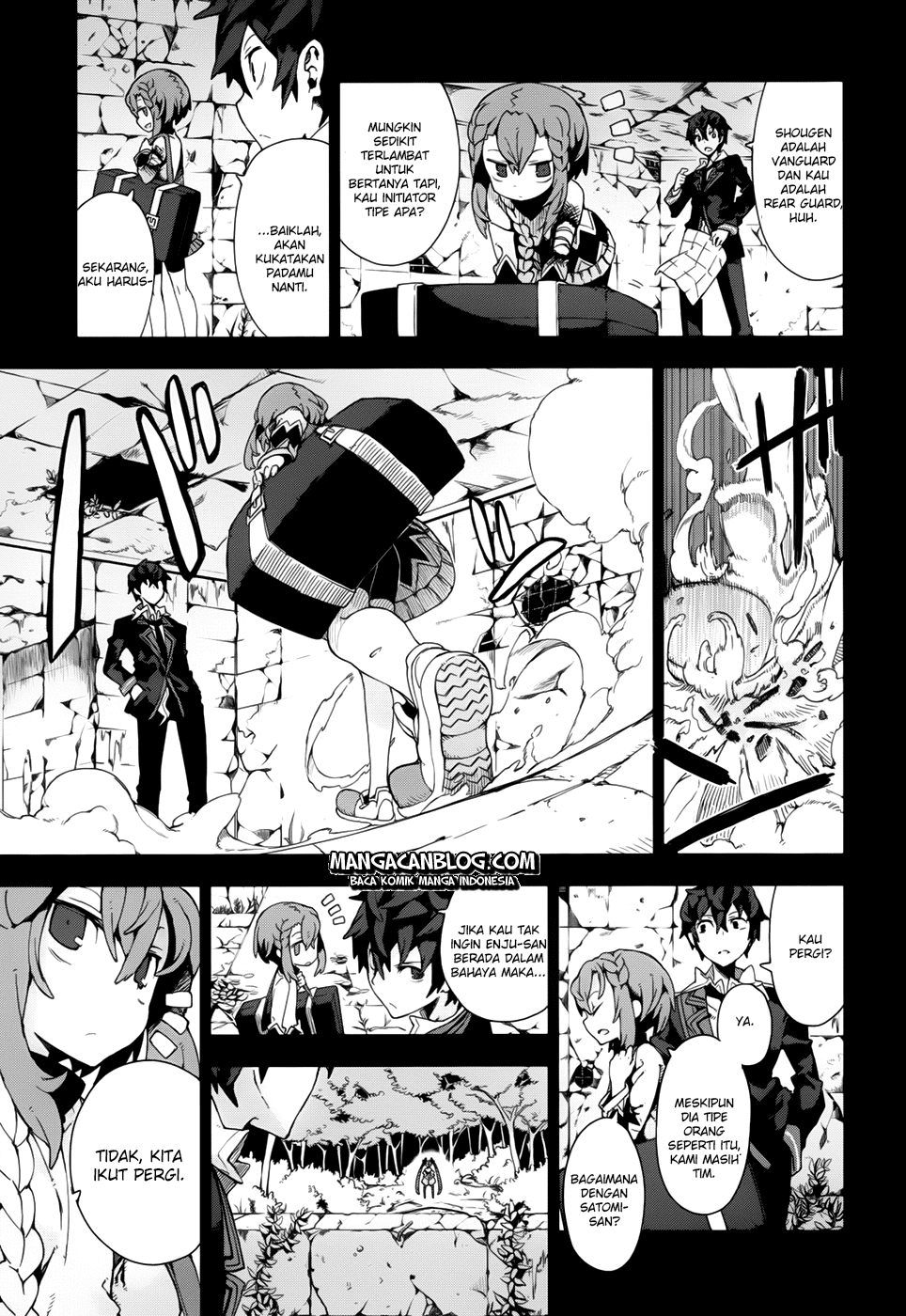 Black Bullet Chapter 11 Gambar 27