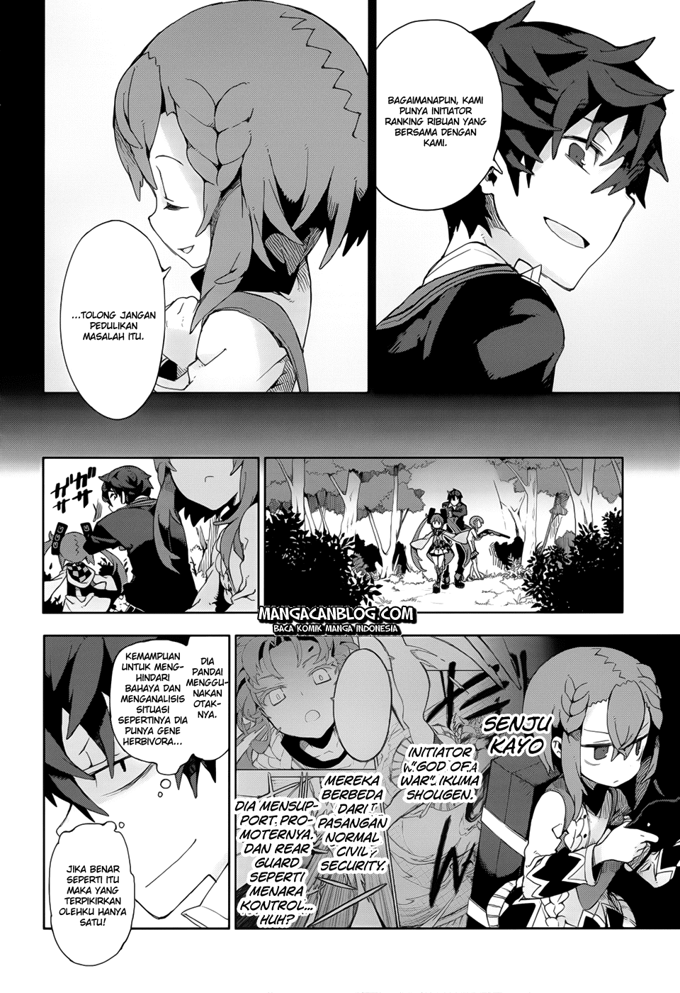 Black Bullet Chapter 11 Gambar 28